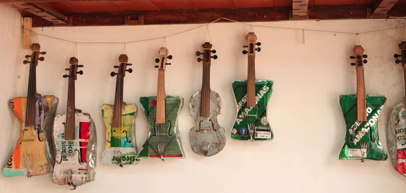 landfill harmonic violins