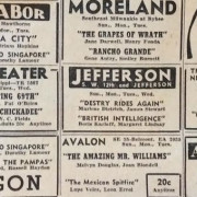 Portland Theaters in 1940