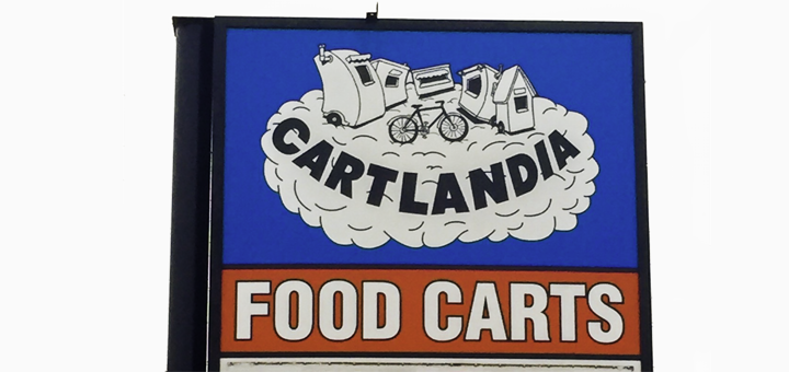 Cartlandia sign