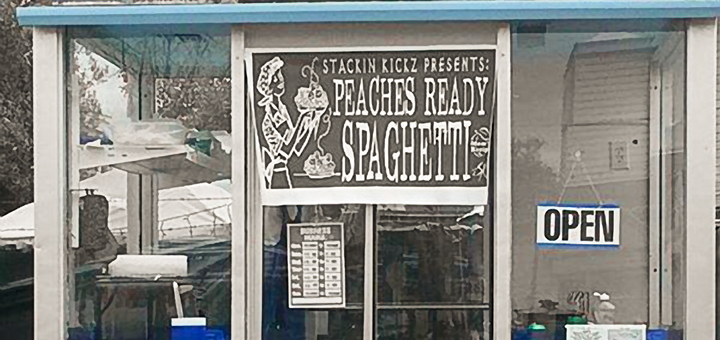 Peaches Ready Spaghetti food cart