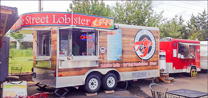 The Maine Street Lobster Company food cart at Cartlandia