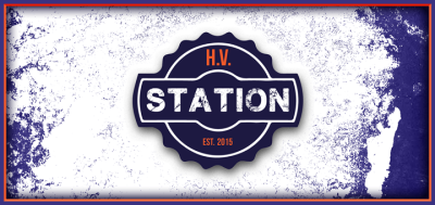 Happy Valley Station Logo on a grunge background