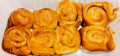Orange Cardamom rolls from the book On Thin Icing