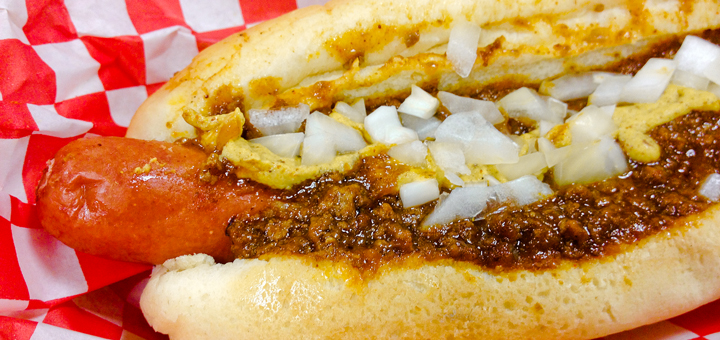 the Michigan hot dog from Steve's Dawg House. The one with the secret sauce invented by Steve's dad Bruce. The recipe for the Michigan sauce is known to only four people.
