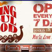 Header graphic for Portland Radio Project blog post about Viking Soul food food cart