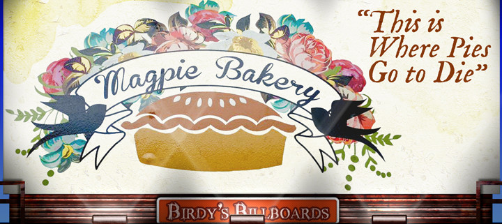 the header graphic for the magpie bakery blog post