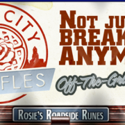 Header graphic for Rose City Waffles blog post at Portland Radio Project