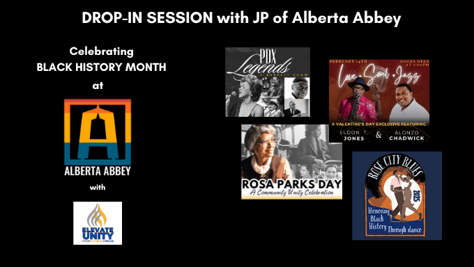 Drop-In Session with JP of Alberta Abbey