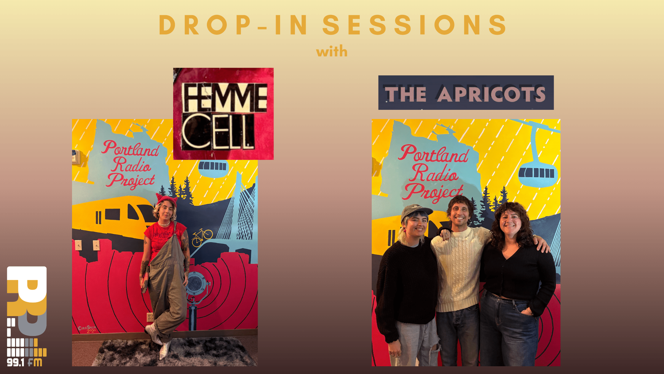 Drop-In Sessions with Femme Cell and The Apricots